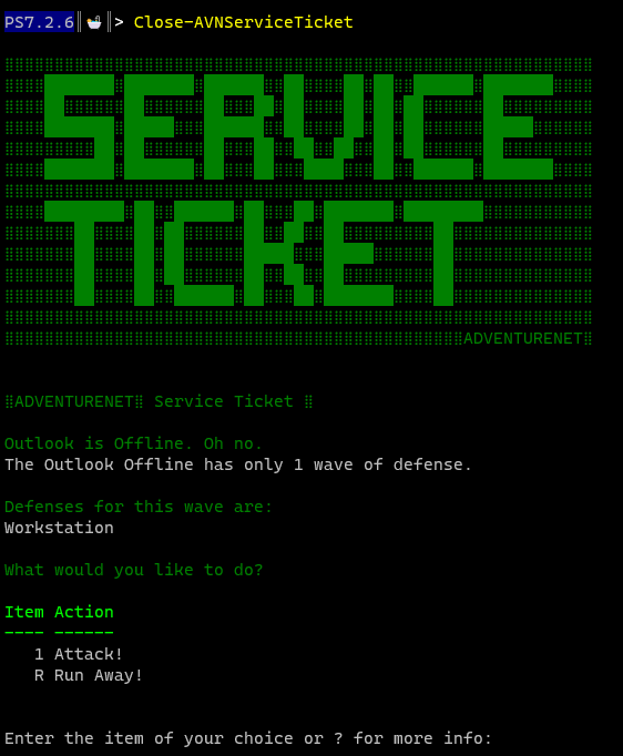 Service ticket